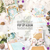Birthday 3d Pop Up Box Album COURSE+ 3D LAYOUT COURSE