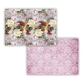 Papericious - Decoupage Papers - White Roses  - A4 size