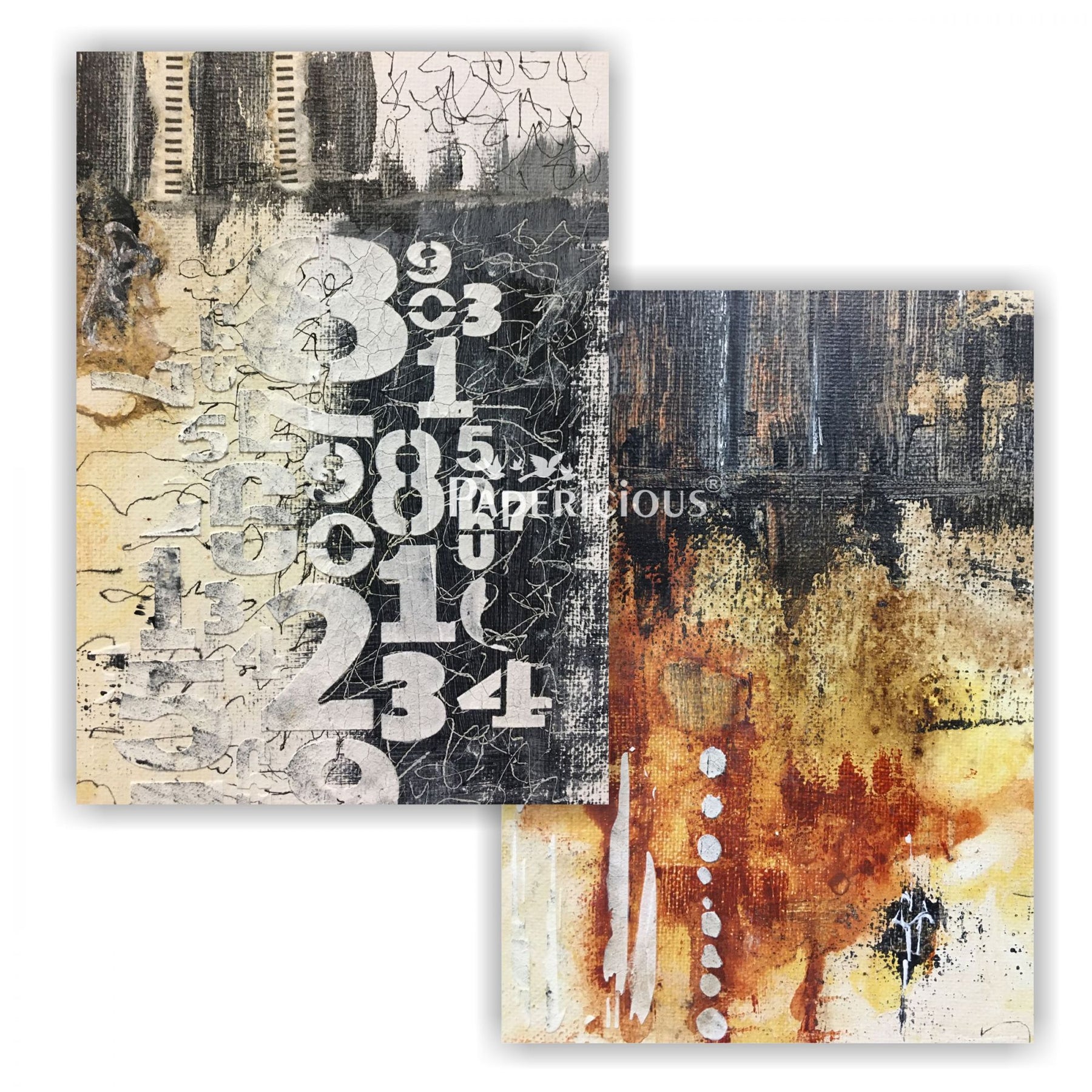 Papericious - Decoupage Papers - Canvas Studio - A4 size