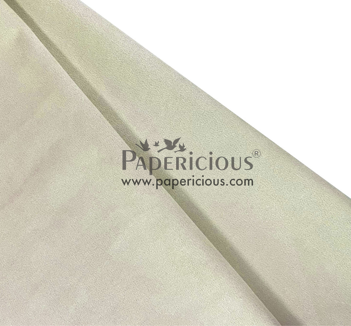 PAPERICIOUS - Suede Premium Fabric - Apple Green