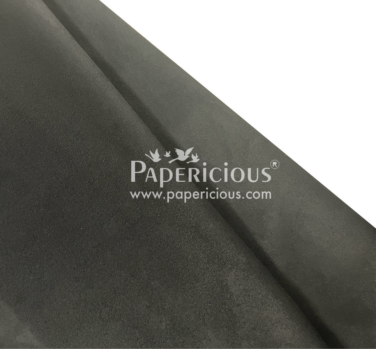 PAPERICIOUS - Suede Premium Fabric - Black