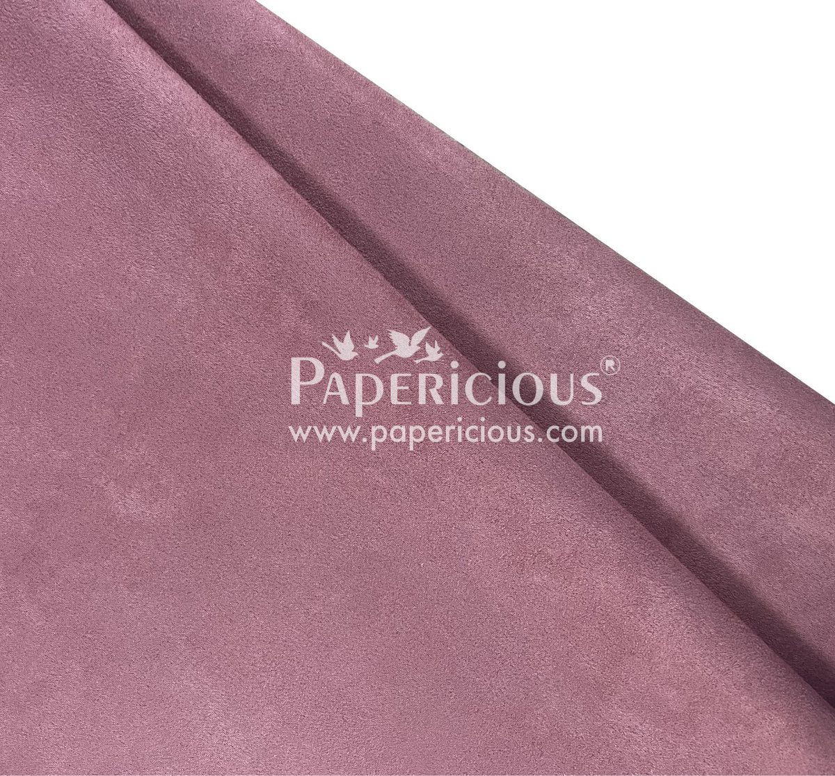 PAPERICIOUS - Suede Premium Fabric - Rosewood