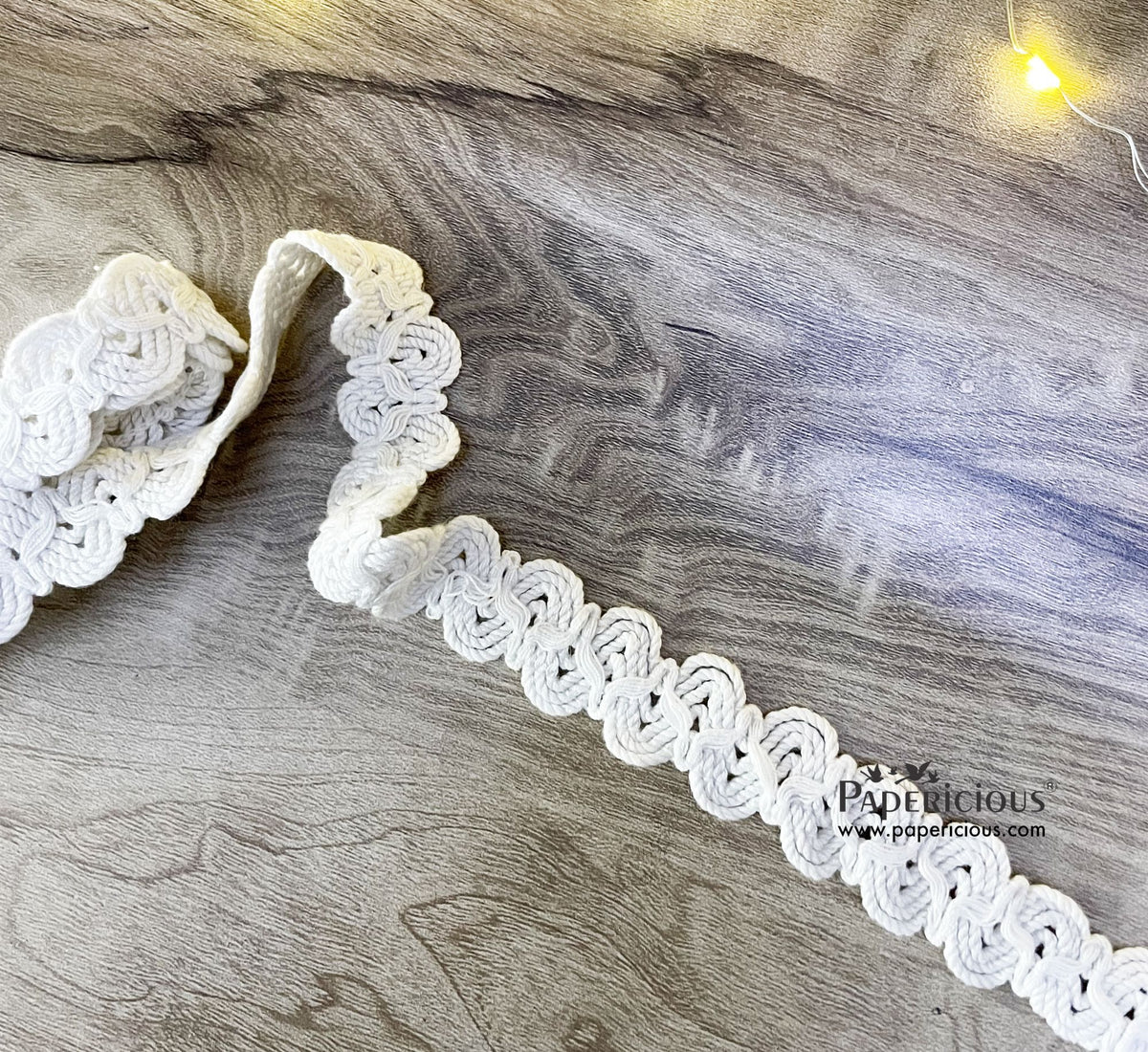PAPERICIOUS - Cotton Lace - Wavy Stranded Rope