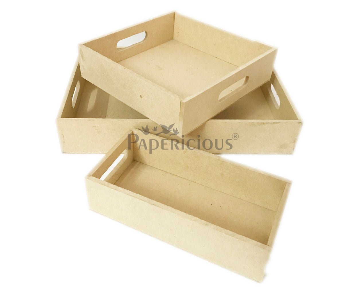 Papericious 3 in 1 MDF Tray