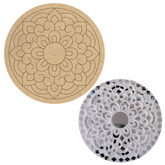 PAPERICIOUS 4mm thick Pre Marked MDF Base Mandala 1