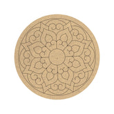 PAPERICIOUS 4mm thick Pre Marked MDF Base Mandala 2