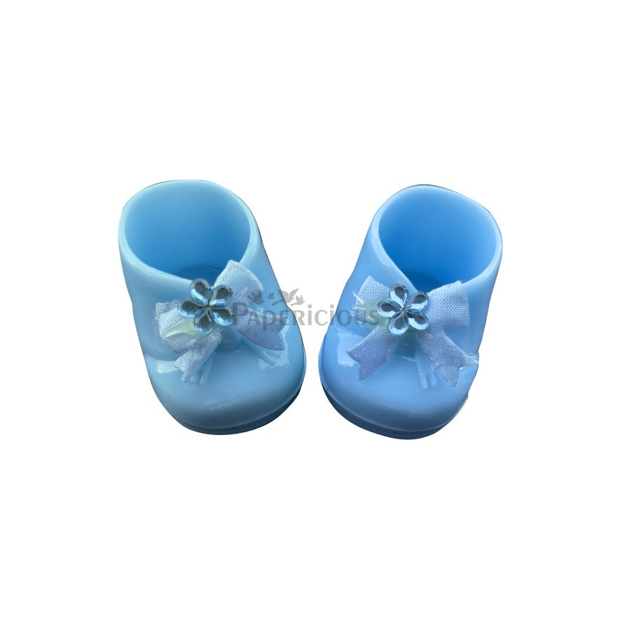 PAPERICIOUS - Baby Boy Shoe Embellishment - Ready to Use - 1 Pair