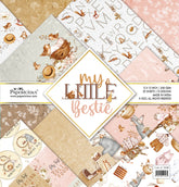 PAPERICIOUS - My Little Bestie -  Designer Pattern Printed Scrapbook Papers 12x12 inch  / 20 sheets