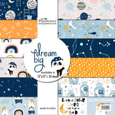 PAPERICIOUS - Dream big - Designer Pattern Printed Scrapbook Papers 12x12 inch  / 24 sheets