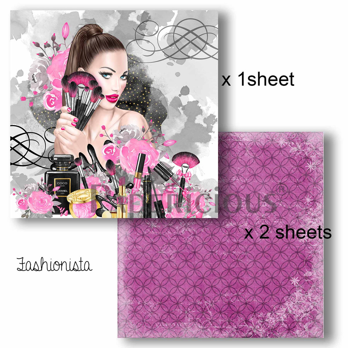 Papericious - Decoupage Papers - Fashionista