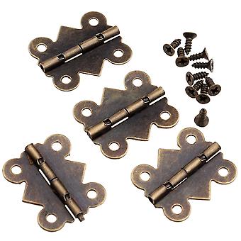 PAPERICIOUS - Antique Hinges/ Latch with Screws  for Boxes