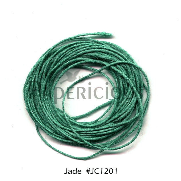PAPERICIOUS - Jade Jute Cord - 1.2mm thick of 5 yards