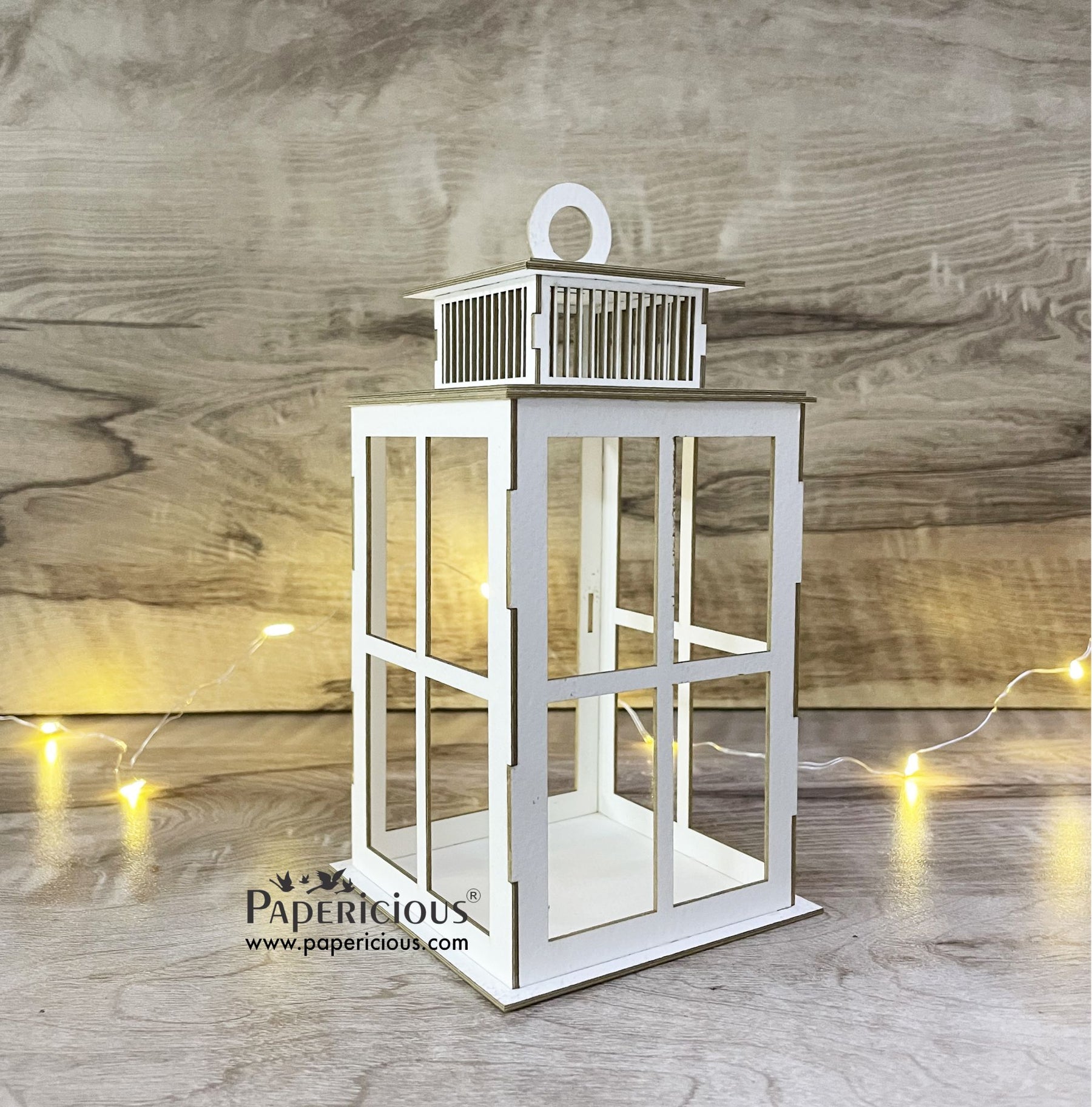 PAPERICIOUS - 3D Chipboard Embellishments -Square Hanging Lamp