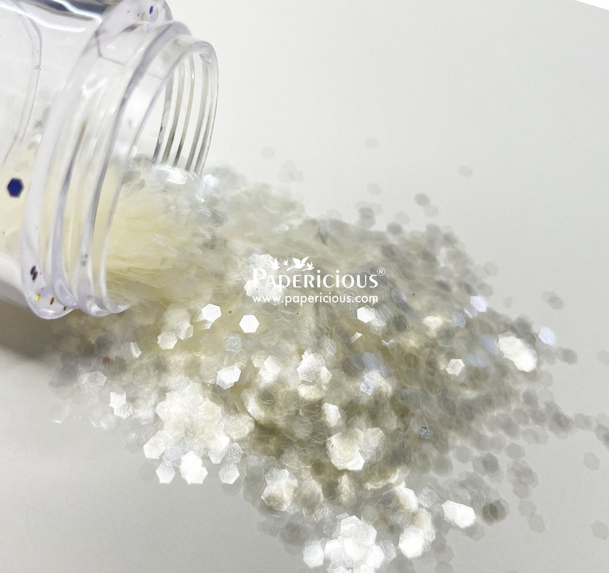 PAPERICIOUS - Clear Opal  - Chunky Glitters- 13 gm