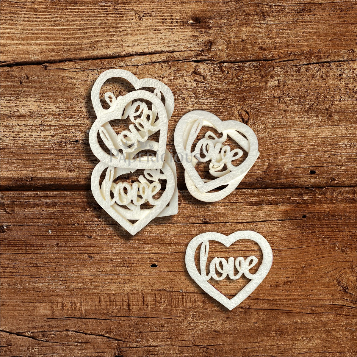 PAPERICIOUS - Mini Embellishments - Love in my Heart