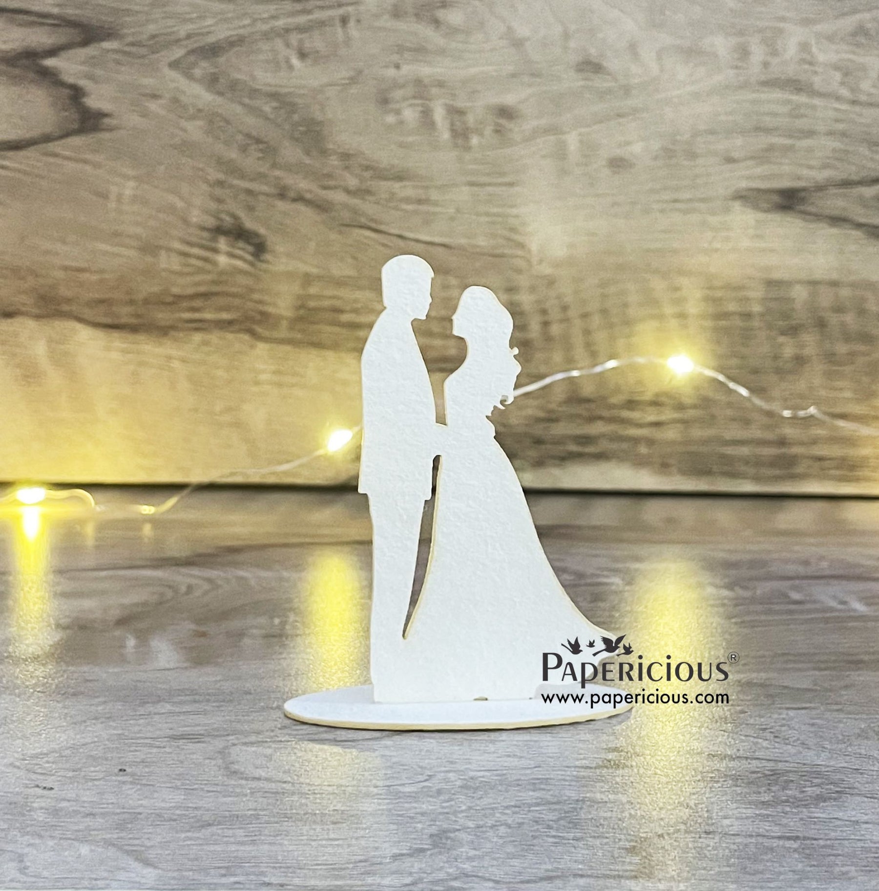 PAPERICIOUS - 3D Chipboard Embellishments - Unassembled Couples