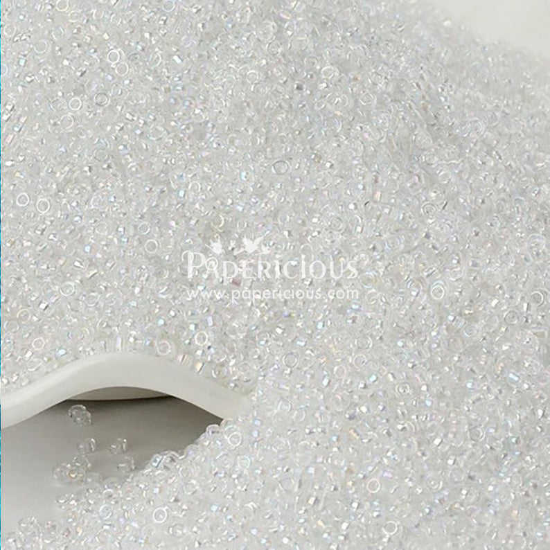Papericious - Shaker Beads  - Clear