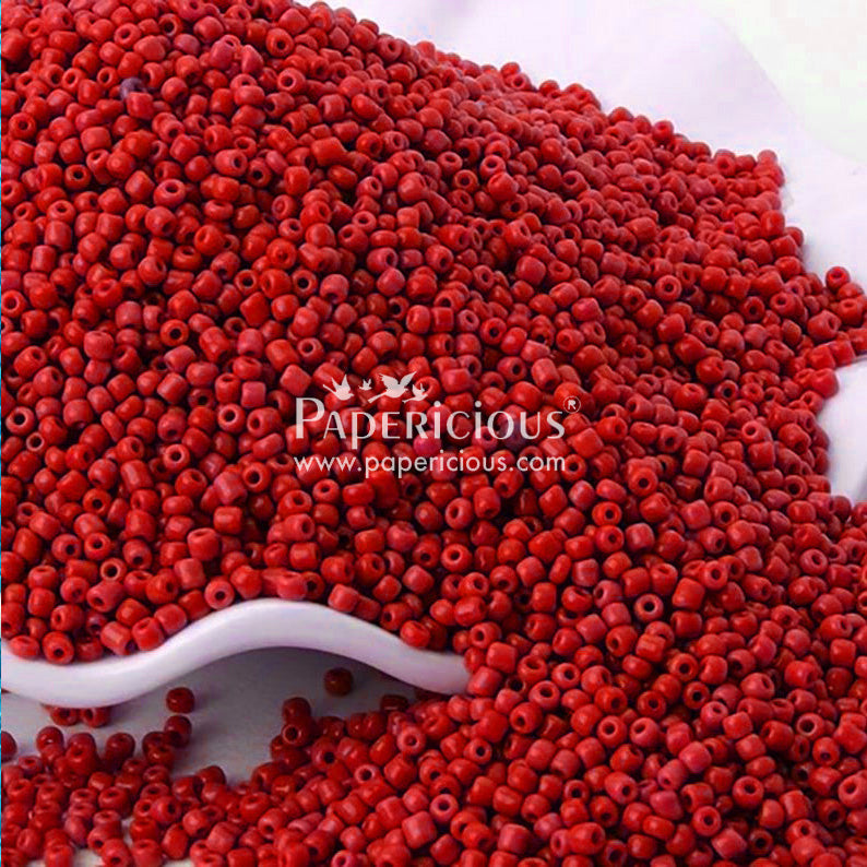 Papericious - Shaker Beads  - Red