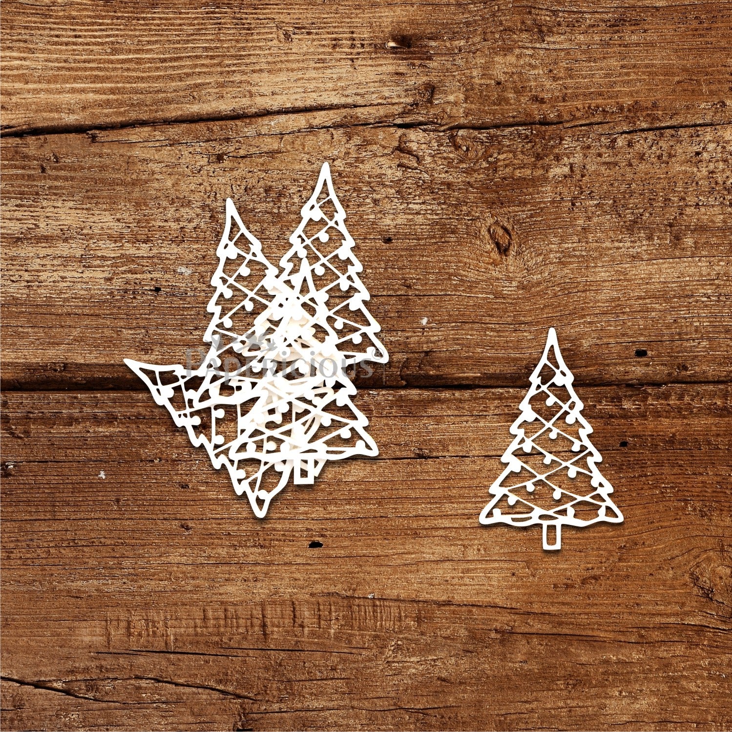PAPERICIOUS - Mini Embellishments - Christmas / Xmas Tree