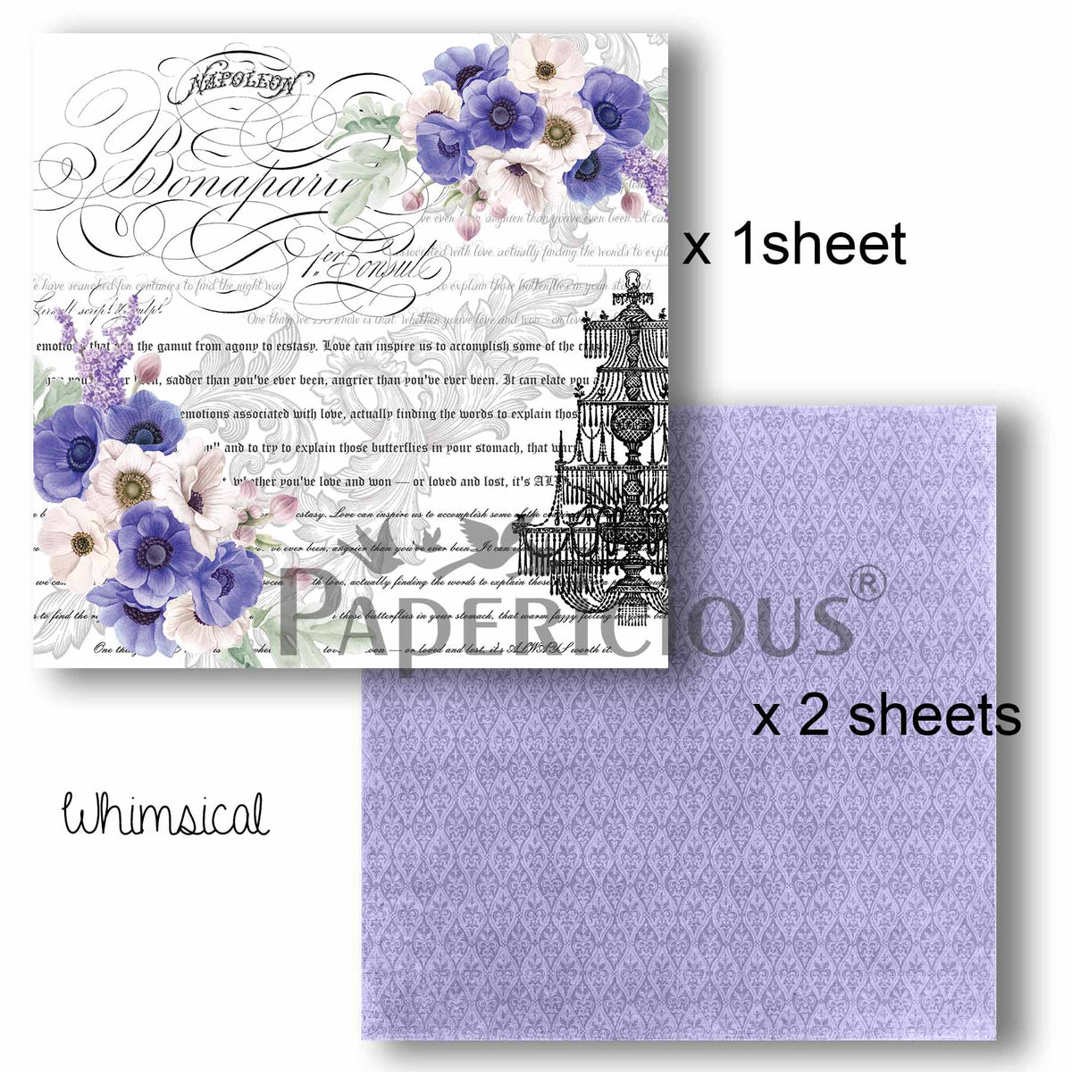 Papericious - Decoupage Papers - Whimsical