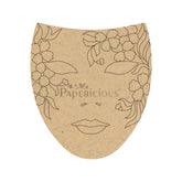 PAPERICIOUS 4mm thick Pre Marked MDF Abstract Mask