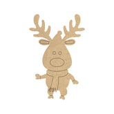 PAPERICIOUS 4mm thick Pre Marked MDF Reindeer