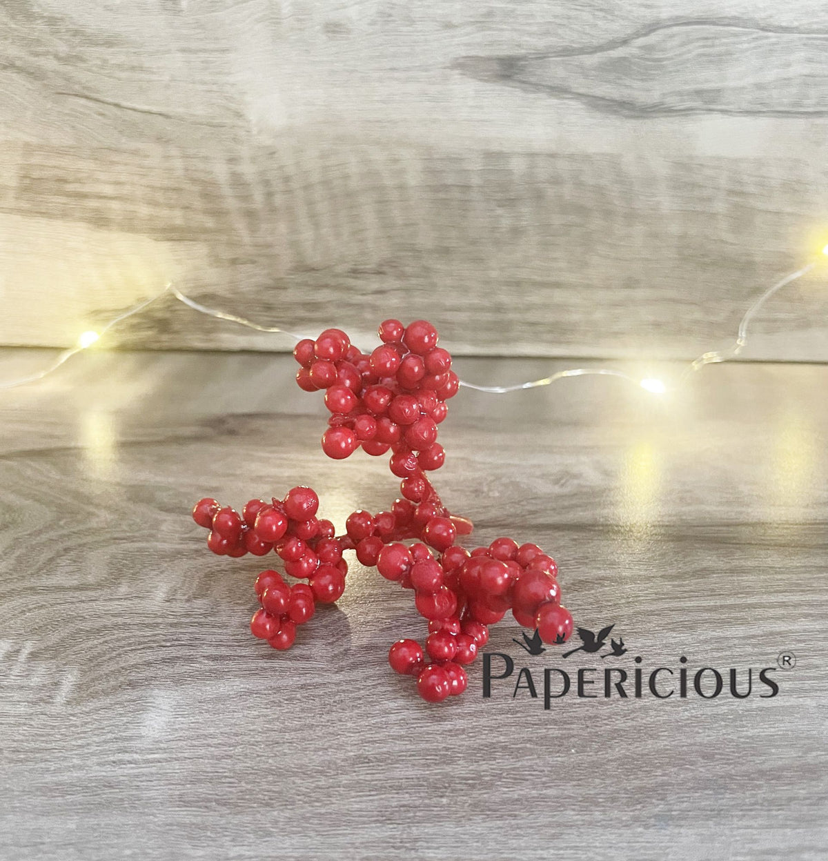 PAPERICIOUS Christmas Cherry Bunch